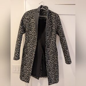 All Saints Leopard Print Women's Coat